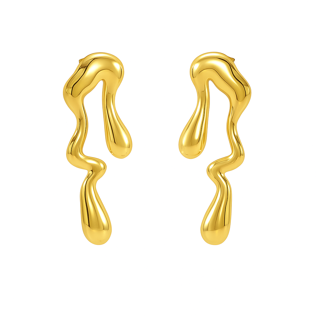 Bold Waterdrop Statement Earring